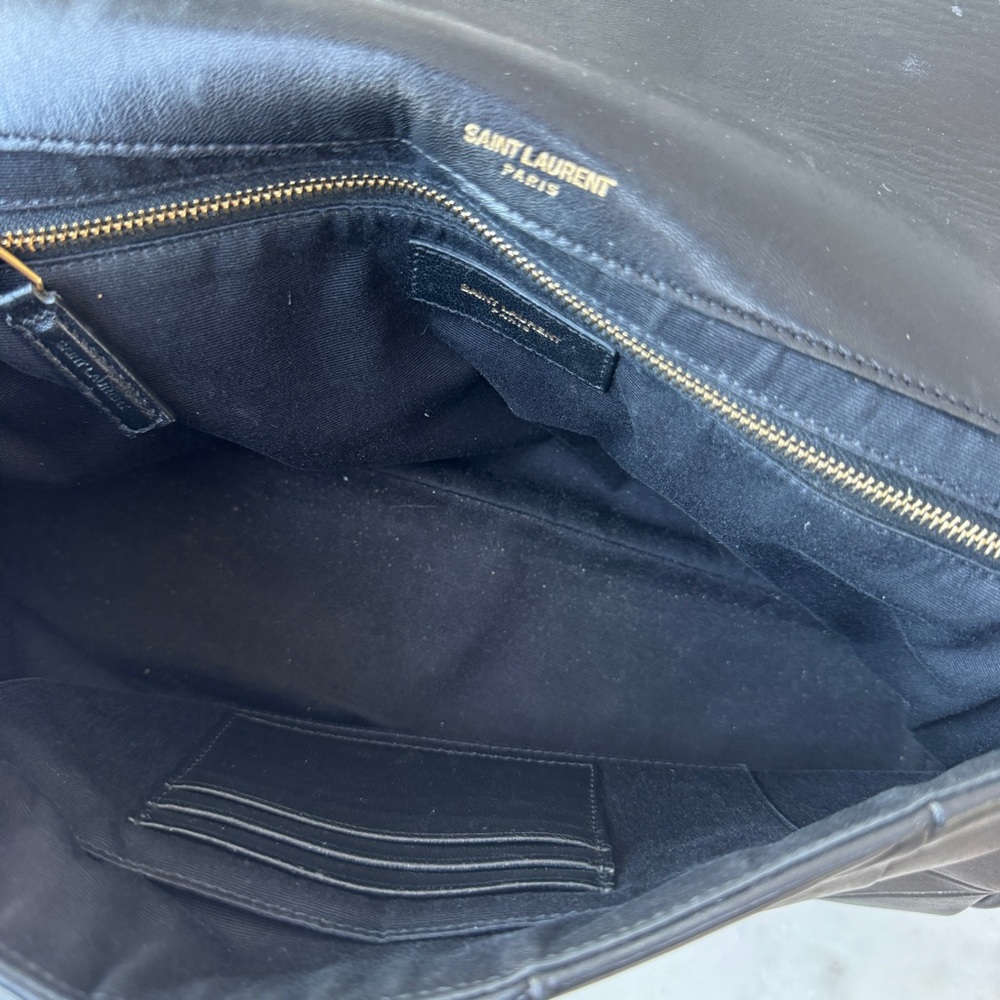 SOLD Saint Laurent Large Jamie Lambskin Shoulder Bag - Picture 14 of 15